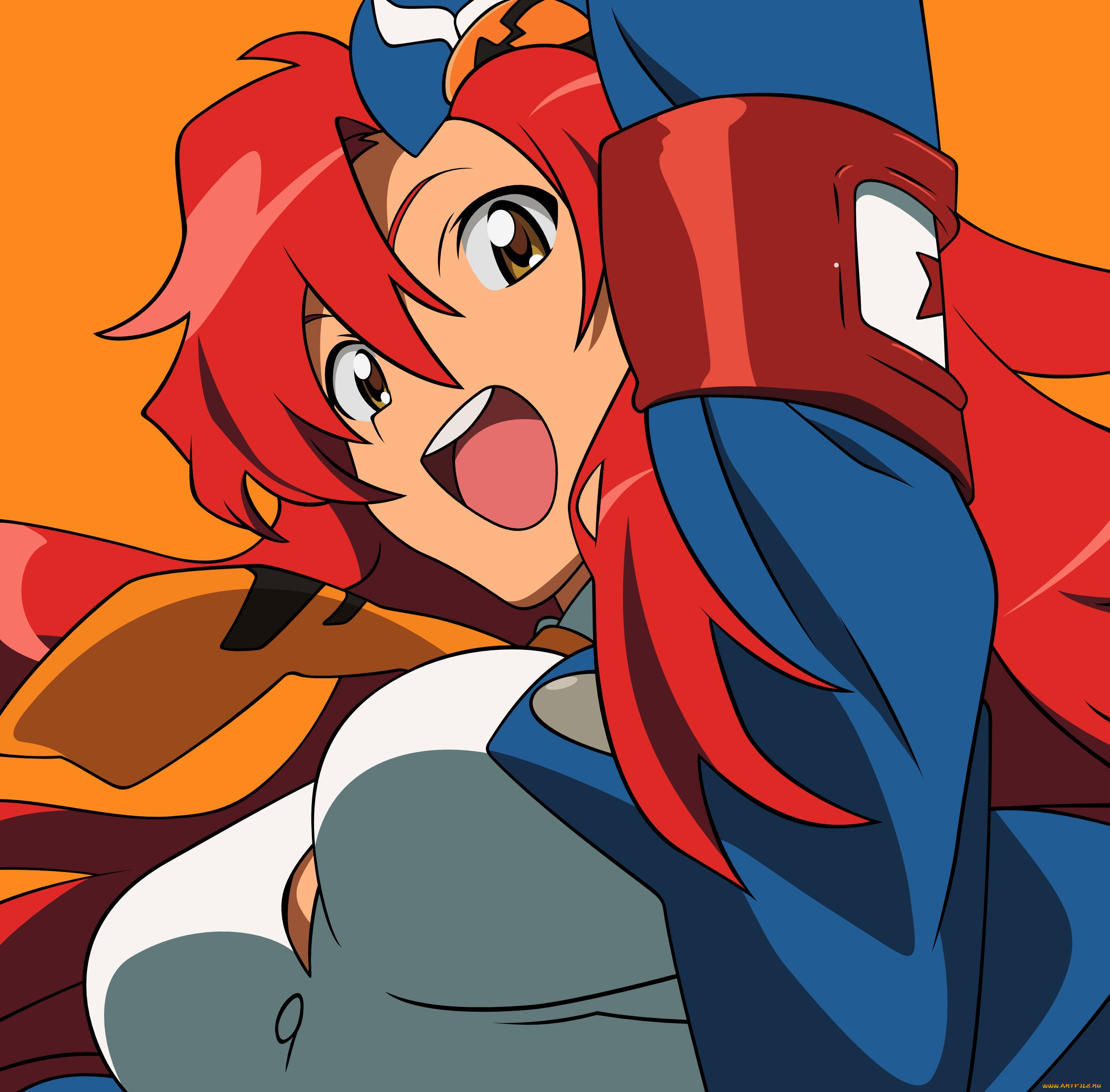 , tengen, toppa, gurren, lagann, , yoko, littner
